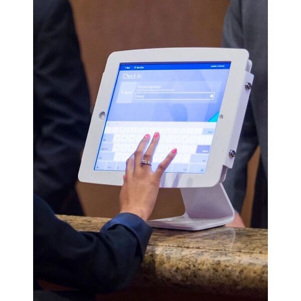 Compulocks iPad Air 10.9" (4-5th Gen) Περίβλημα Space Περιστρεφόμενη Βάση Πάγκου Λευκό, 27.7 cm (10.9"), Apple, iPad Air (4ης γενιάς) 10.9" (2020) A2324, A2072, A2316, A2316 iPad Air (5ης γενιάς) M1 10.9" (2022)..., Λευκό, Αλουμίνιο, 0 - 160°