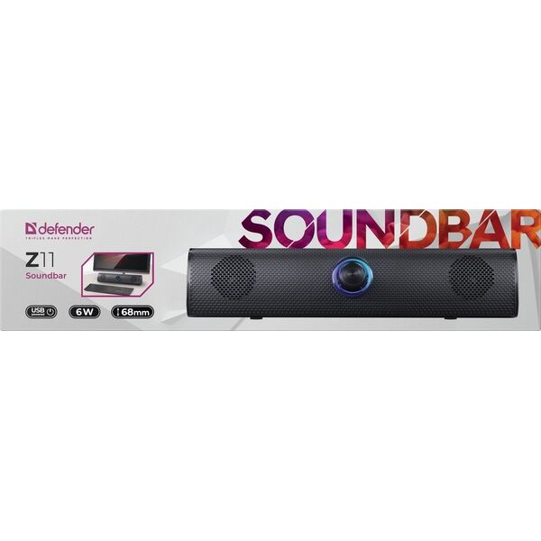 GŁOŚNIK DEFENDER SOUNDBAR Z11 6W LED