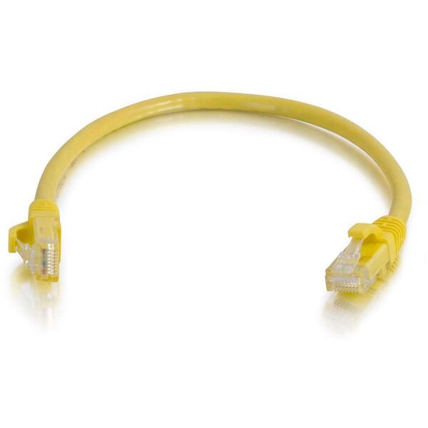 Καλώδιο Δικτύου C2G 2m Cat6 Booted Unshielded (UTP) - Κίτρινο, 2 m, Cat6, U/UTP (UTP), RJ-45, RJ-45