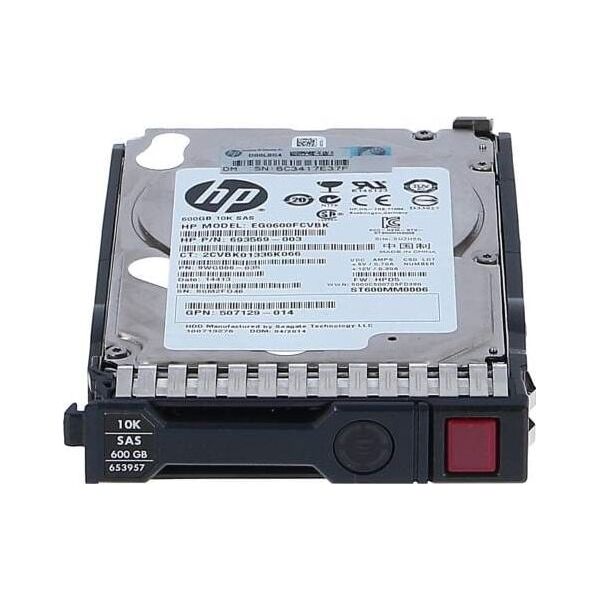 Dysk serwerowy HP 600 GB 2.5'' SAS-2 (6Gb/s)  (653957-001)