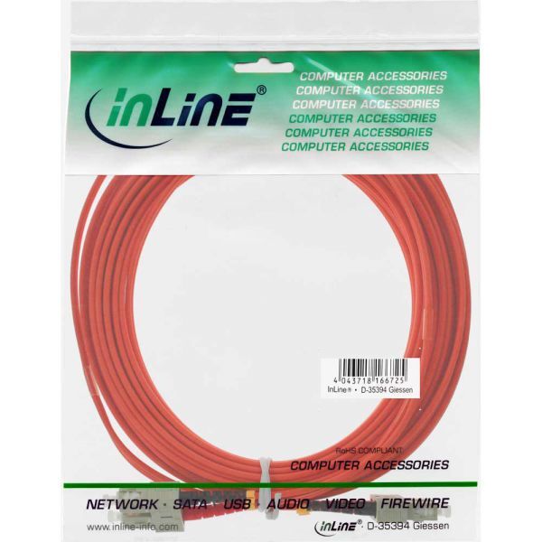 InLine Patchcord światłowodowy SC/SC, 50/125µm, OM2 7.5m (83575)