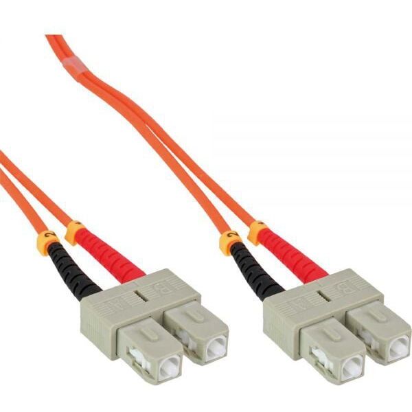 InLine Patchcord światłowodowy SC/SC, 50/125µm, OM2 7.5m (83575)