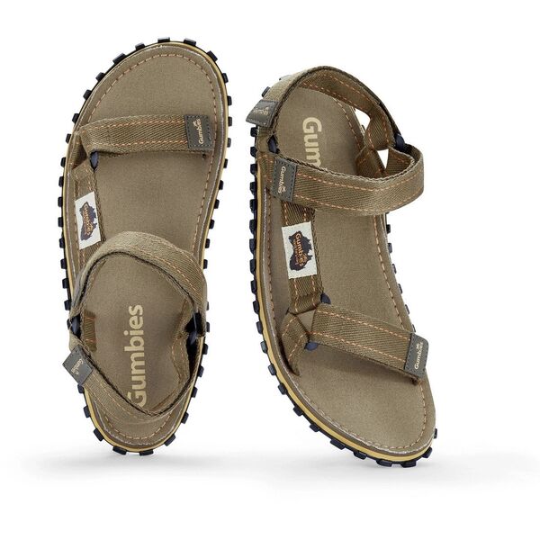 Gumbies męskie sandały TRACKER SANDALS UNISEX KHAKI 48