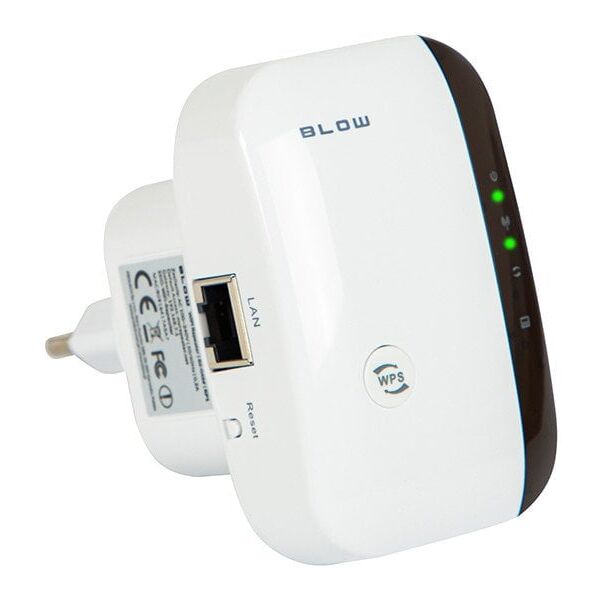 86-048# Wzmacniacz sygnału wi-fi repeater 300mb/s rp-1 blow
