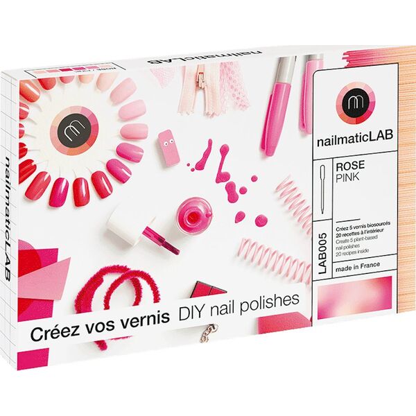 Nailmatic NAILMATIC zes. do tworzenia 5 lakierów róż 40 ml