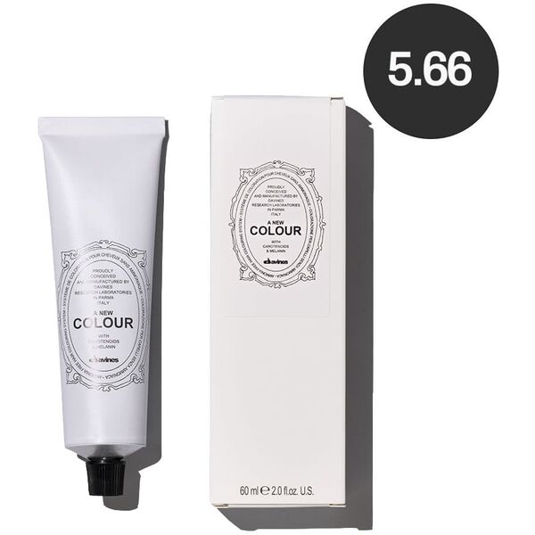 Davines, A New Colour, Μόνιμη Βαφή Μαλλιών, 5.66, 60 ml Για Γυναίκες