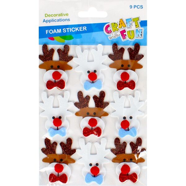 Craft with Fun CF ORNAMENT BN EVA SUPPORT ΤΑΝΔΟΥ 9 ΤΕΜ. PBH 12/288 7615549 5908275110545