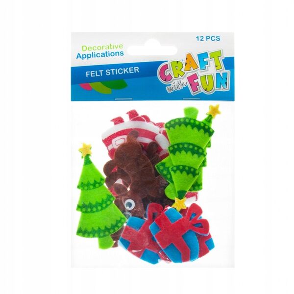 Craft with Fun CF ΣΤΟΛΙΔΙ BN FELT ΣΤΗΡΙΞΗ ΤΑΡΑΝΔΟΥ 12 ΤΕΜ 12/288 7615622 5908275136668
