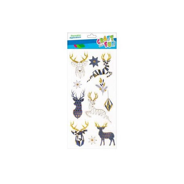 Craft with Fun OZDOBA BN NAKLEJKI 11SZT MIX CF PBH 12/288