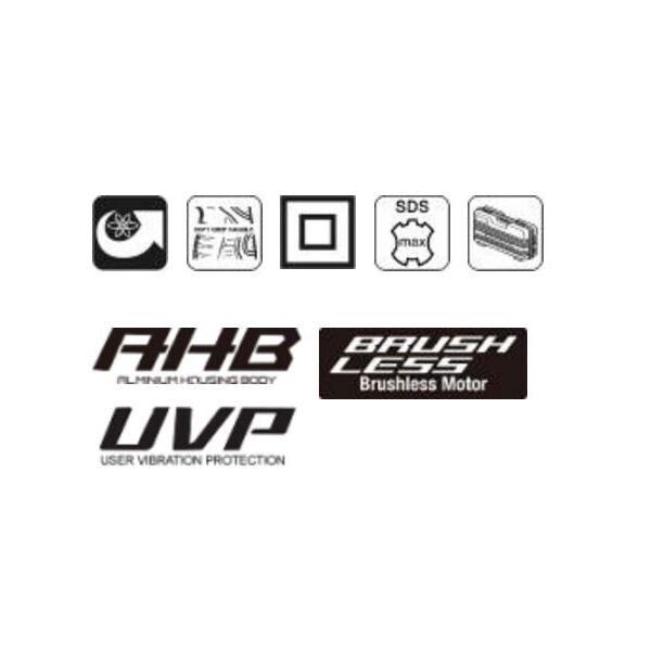 Młotowiertarka Hitachi Młot udarowo obrotowy 1500W SDS-MAX - DH45MEY