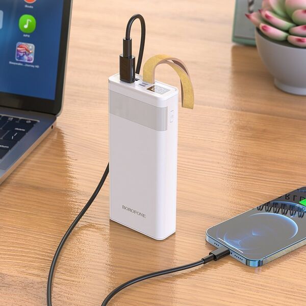 Powerbank Borofone BJ18 20000mAh Biały