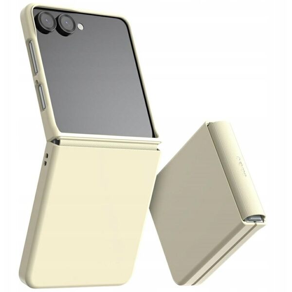 Dėklas Araree Aero Flex do Samsung Galaxy Z Flip7 kreminė
