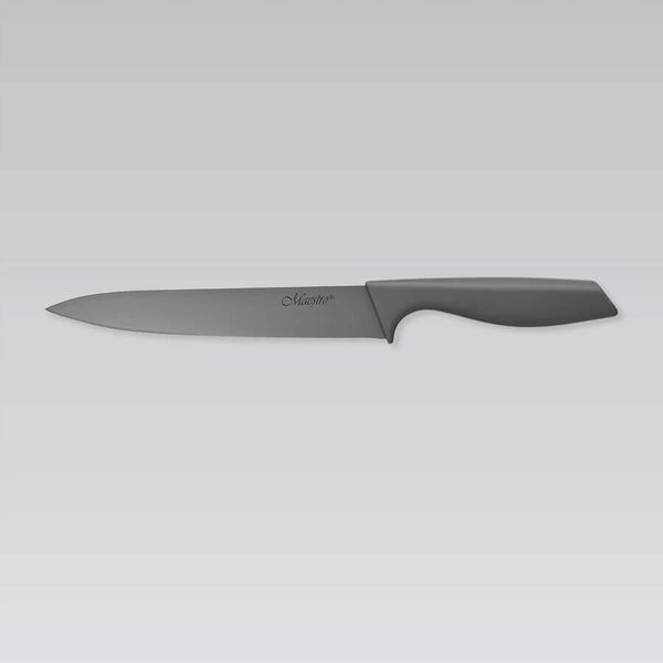 STALOWY NÓŻ UNIWERSALNY 20CM Z POWŁOKĄ CERAMICZNĄ NIEPRZYWIERAJĄCĄ POJEDYNCZY MAESTRO MR-1433