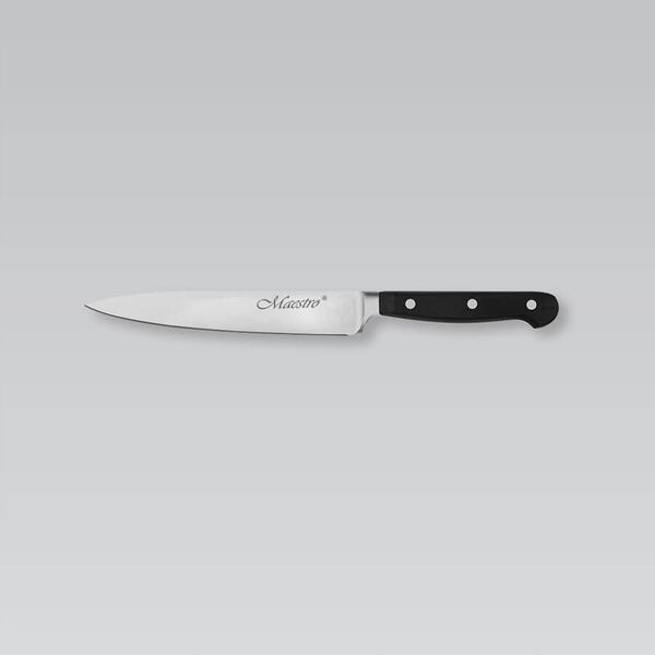 NÓŻ UNIWERSALNY 12.5CM STALOWY POJEDYNCZY KUCHENNY MAESTRO MR-1453