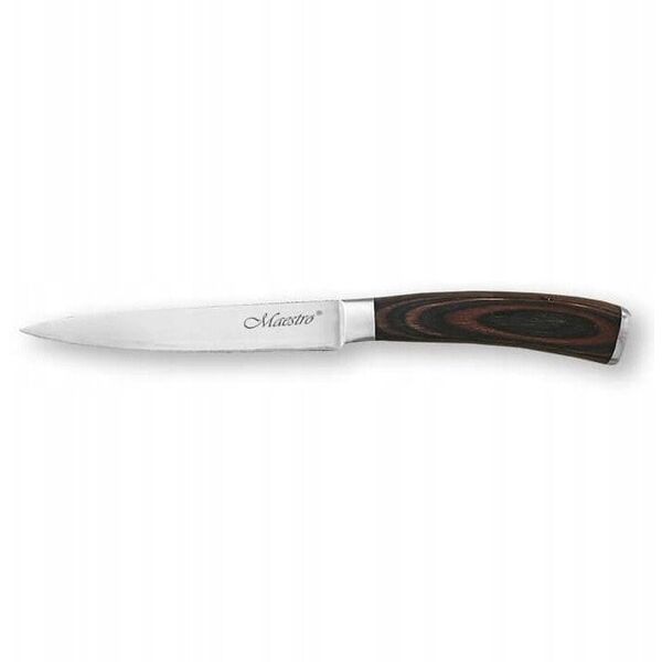 NÓŻ UNIWERSALNY 12.5CM STALOWY POJEDYNCZY KUCHENNY MAESTRO MR-1463