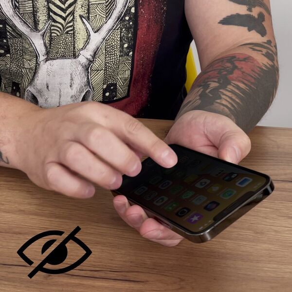 Wozinsky Wozinsky Privacy Glass szkło hartowane Samsung Galaxy S22+ z filtrem Anti Spy prywatyzujące