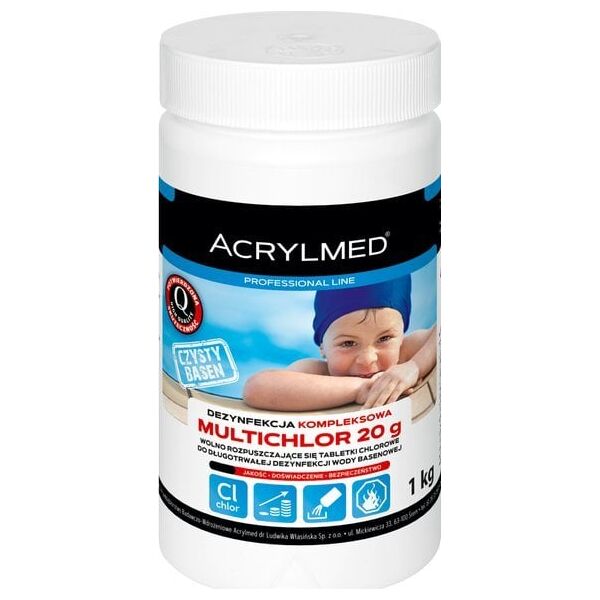 Acrylmed MULTICHLOR 20 g - 1kg