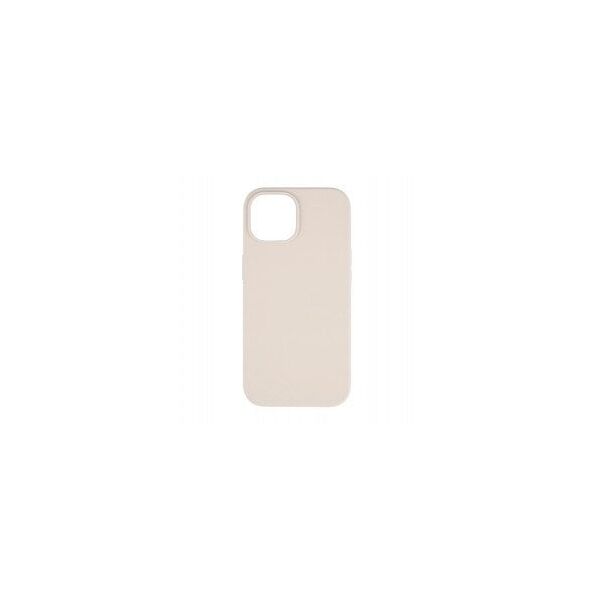 Pomologic CoverCase - προστατευτική θήκη σιλικόνης για iPhone 15 συμβατή με MagSafe (ivory)