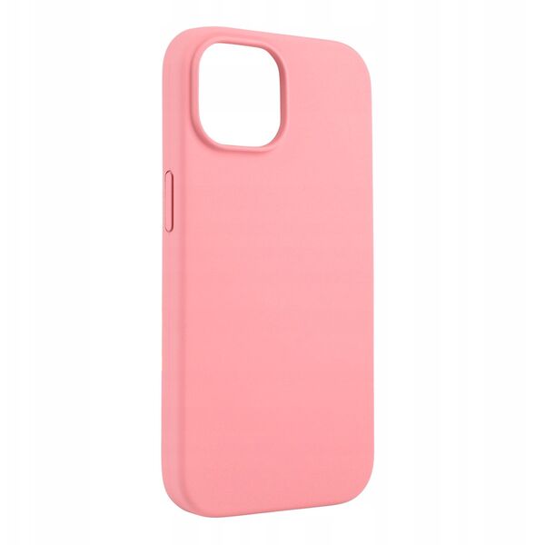 Pomologic CoverCase - προστατευτική θήκη σιλικόνης για iPhone 15 συμβατή με MagSafe (ροζ)