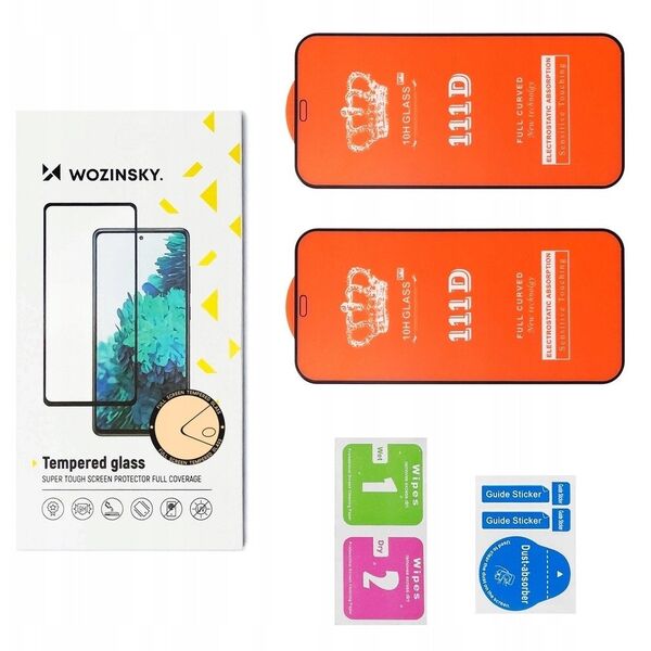 Szkło hartowane Wozinsky Full Glue Tempered Glass na Xiaomi Redmi 14C 5G, 2-pak