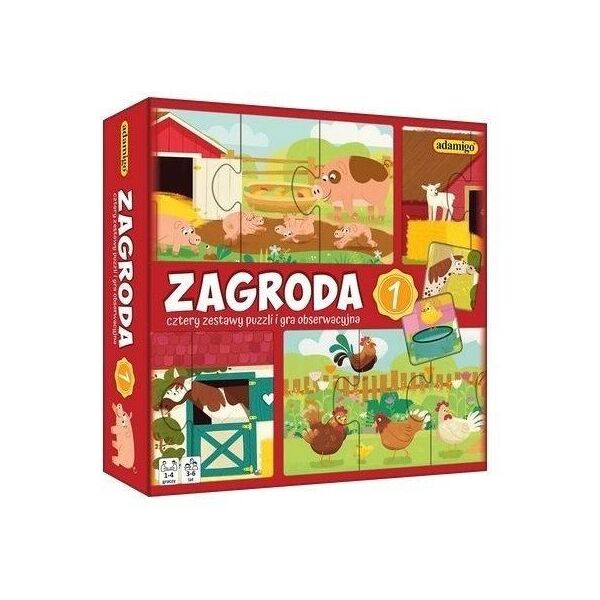 Zagroda 1 puzzle obserwacyjne 08001