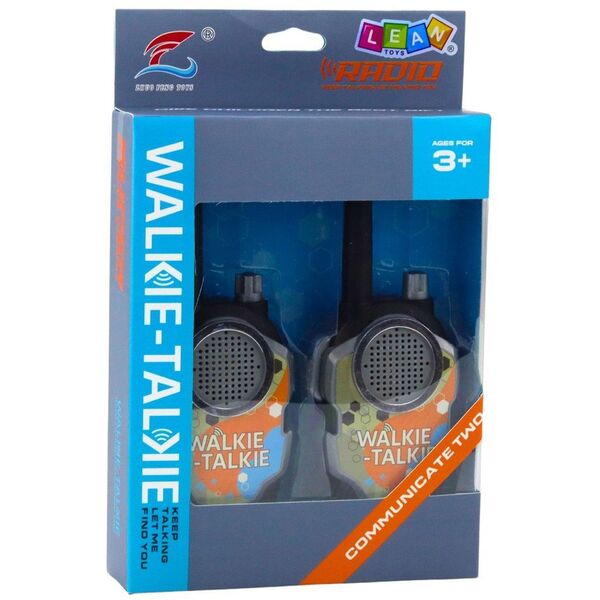 Zestaw Walkie Talkie Krótkofalówki Dla Dzieci Zasięg Do 1000m EDUKAMP