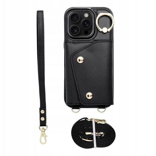 Futerał portfel WONDER dla IPHONE 14 czarny