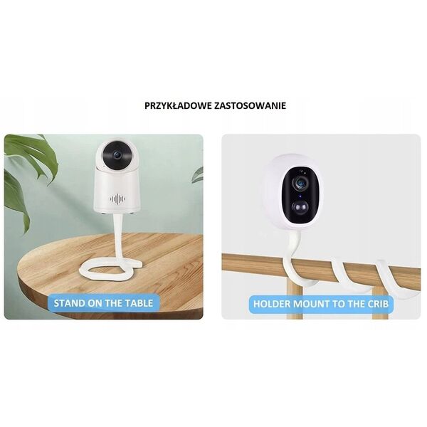 UNIWERSALNY ELASTYCZNY UCHWYT DO KAMER Z MOCOWANIEM 1/4" BD-09-1