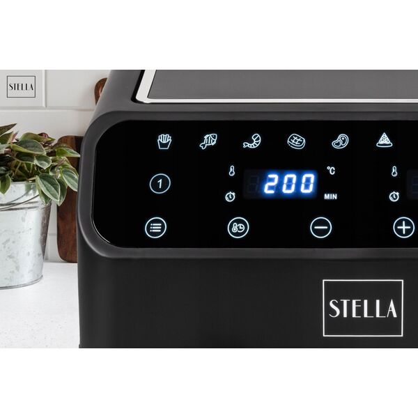 Frytkownica beztłuszczowa STELLA STAF 2000-8D-C dual