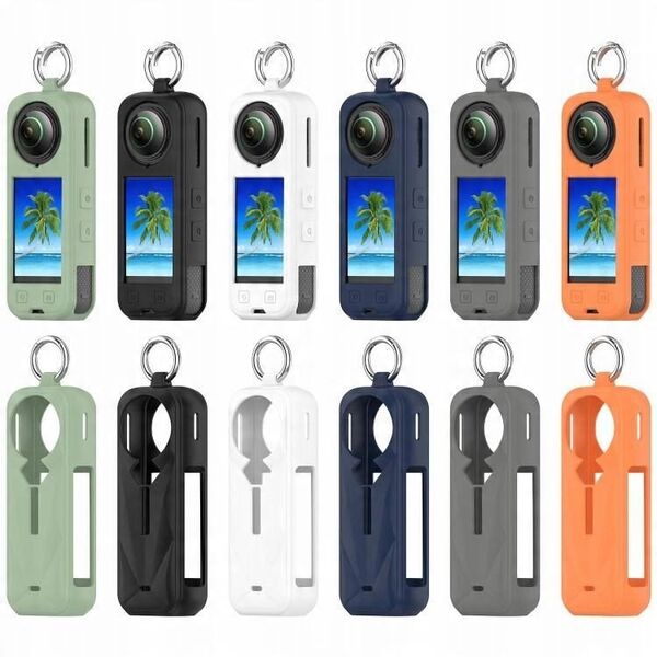 Pokrowiec Futerał Etui Case Osłona Silikonowa Do Insta360 X5 / Insta 360 X 5 / Sya002918301b / Czarny