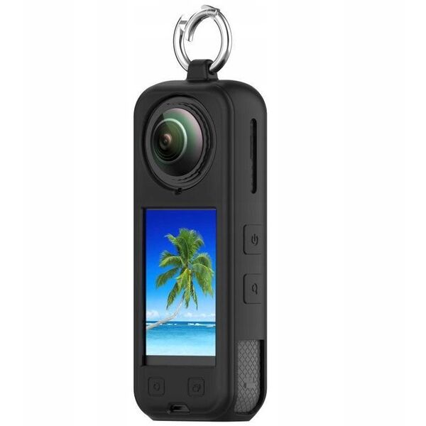 Pokrowiec Futerał Etui Case Osłona Silikonowa Do Insta360 X5 / Insta 360 X 5 / Sya002918301b / Czarny
