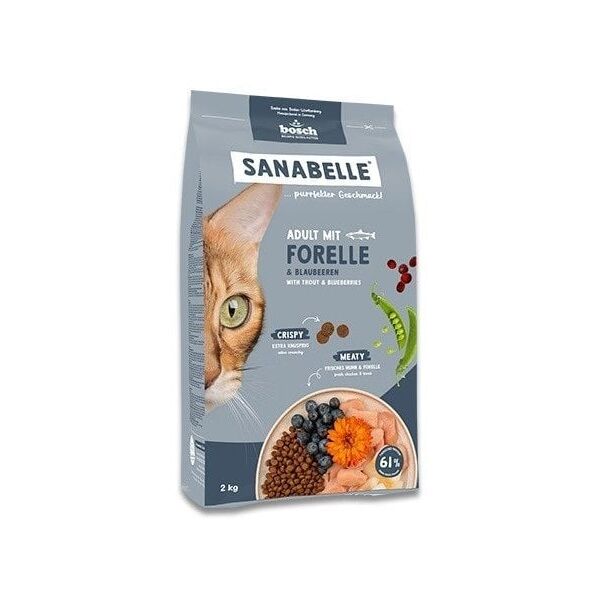 BOSCH Sanabelle Adult pstrąg sucha karma dla kotów 8kg
