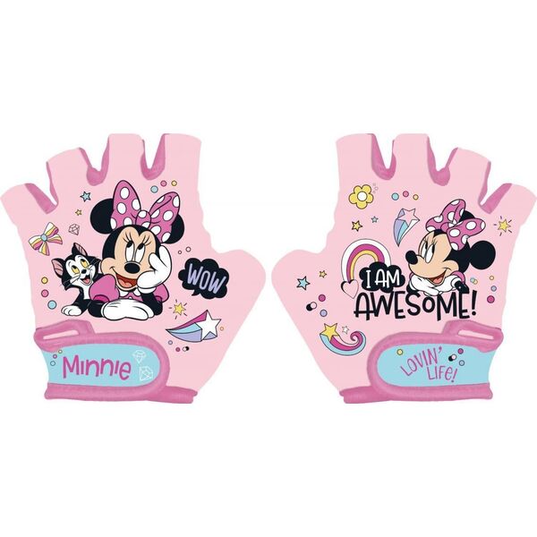 Seven Rękawiczki na rower dla dzieci Minnie Mouse
