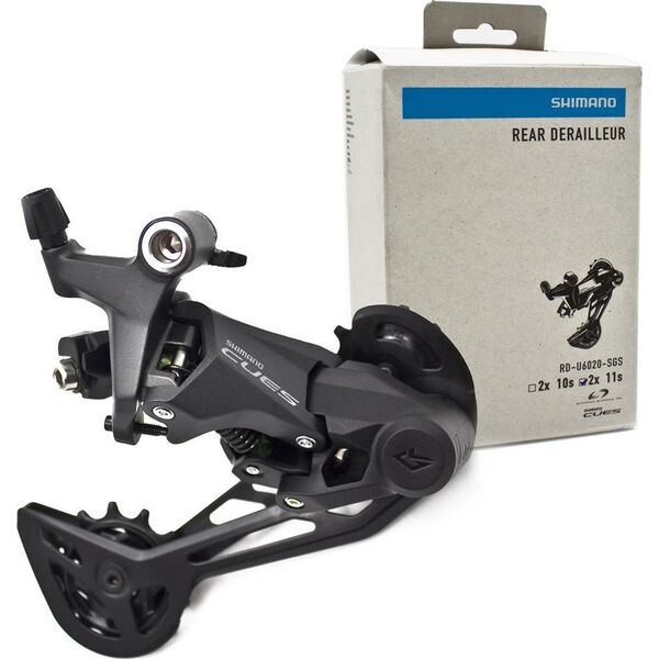 Shimano Przerzutka tylna Shimano Cues RD-U6020-SGS, 11-rzędowa, 45T, Shadow RD, Linkglide