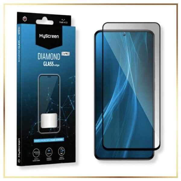 Szkło hartowane MyScreen Diamond Glass   Edge Lite FG do Nothing CMF Phone 1 czarny
