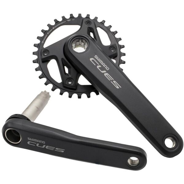 Mechanizm korbowy Shimano Cues  FCU60001, 1 x 9/10/11/rz, 175 mm, 32T, bez łożysk