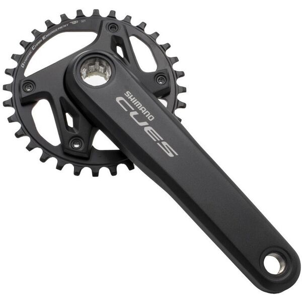 Mechanizm korbowy Shimano Cues  FCU60001, 1 x 9/10/11/rz, 175 mm, 32T, bez łożysk