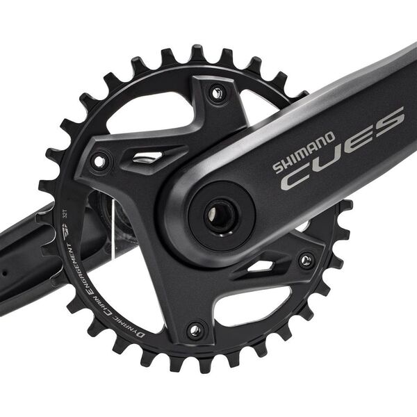 Mechanizm korbowy Shimano Cues  FCU60001, 1 x 9/10/11/rz, 175 mm, 32T, bez łożysk