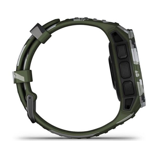 Zegarek sportowy Garmin  Instinct Solar Camo Szaro-zielony  (010-02293-06)