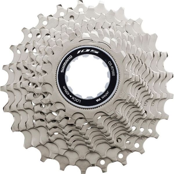 Shimano Kaseta 11 rzędowa Shimano 105 CS-R7000 12-25T