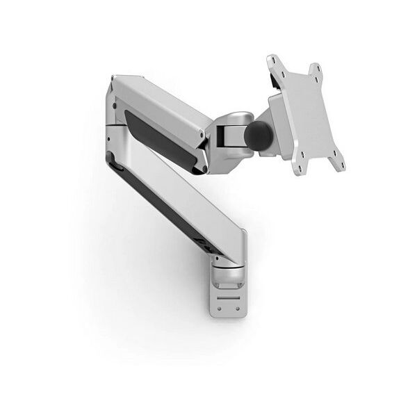Compulocks iPad Mini 8.3" Space Enclosure Articulating Arm Mount - Befestigungskit (Gelenkarm, Gehause) - fur Tablett - verriegelbar - hochwertiges Aluminium - Schwarz, Silber - Bildschirmgrosse: 21.1 cm (8.3") - Tischmontage, auf Konsole montierbar