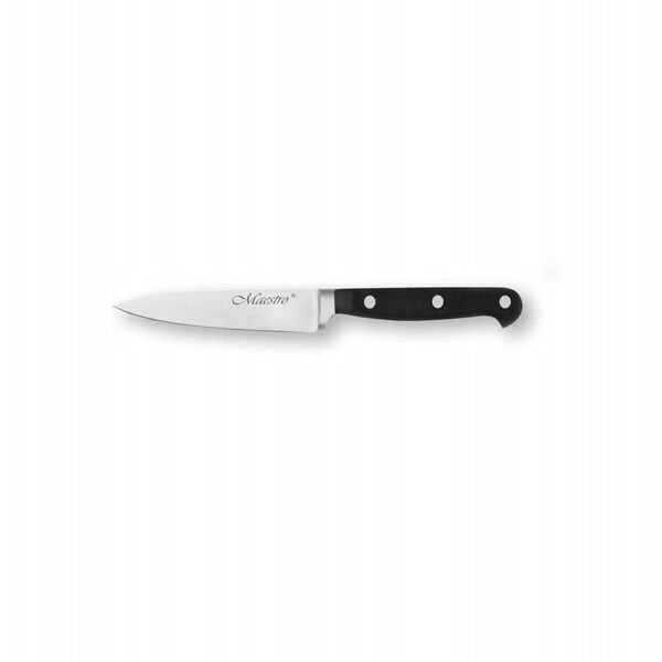 NÓŻ DO OBIERANIA 9CM STALOWY POJEDYNCZY KUCHENNY MAESTRO MR-1454