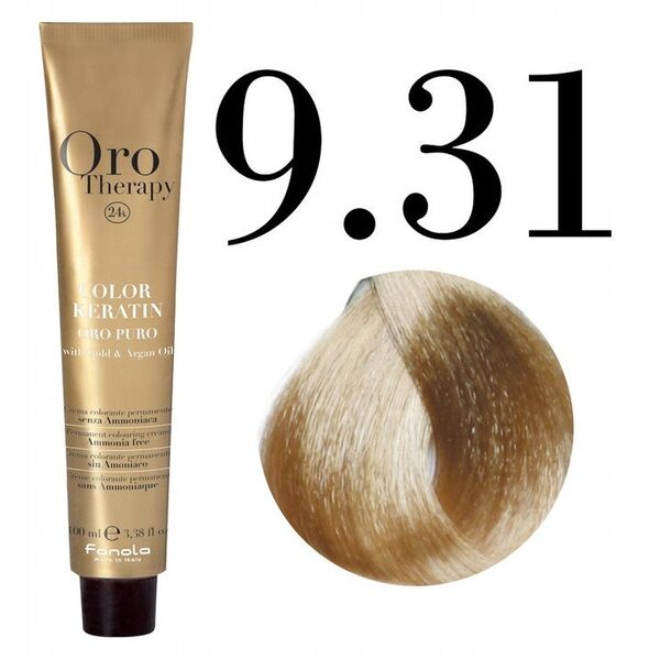 Fanola Oro Therapy Color Keratin Oro Puro 9.31 100 ml