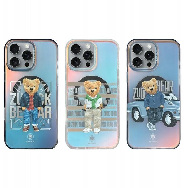 ZUCK BEAR futerał CALIFORNIA COOL MAG kompatybilny z MagSafe do IPHONE 16 Pro Max plaid shirt