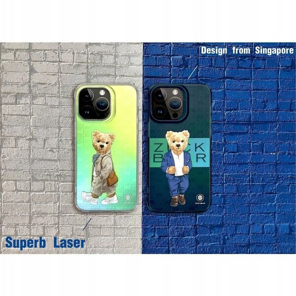 ZUCK BEAR futerał FRENCH RIVIERA do IPHONE 15 Pro Max saint tropez shimmer