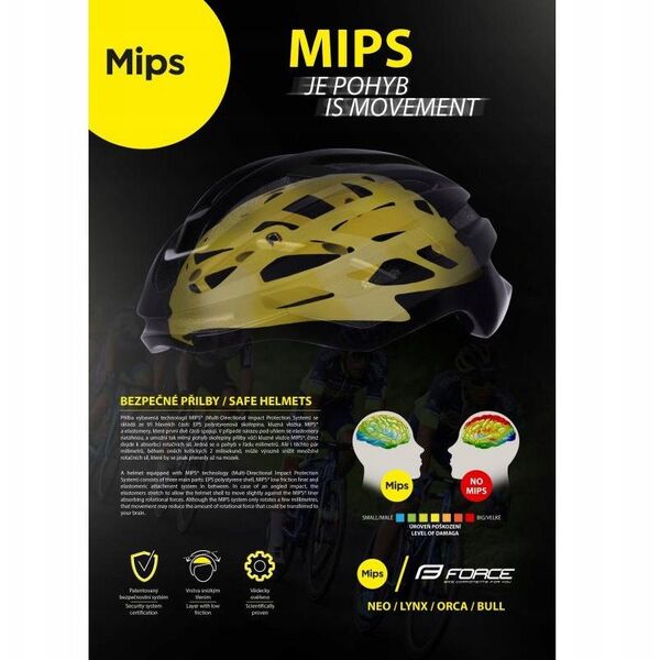 Salmas FORCE BULL HUE MIPS // dydis L-XL (58-61 cm) (pilka/juoda)