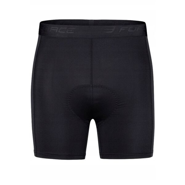 Vidiniai sortai FORCE MTB Support // dydis XL (juodi)