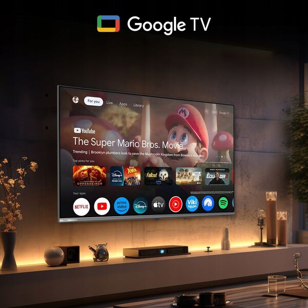 CHiQ L40M9G TV 40", Full HD, smart, Google TV, Dolby Audio, dbx-tv, HDR 10