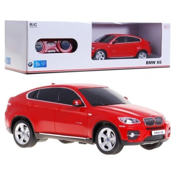 Rastar BMW X6 czerwone RASTAR model 1:24 Zdalnie