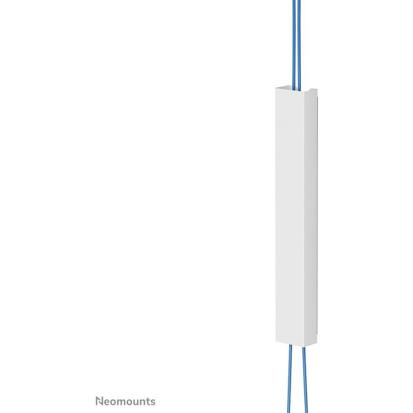 NEOMOUNTS Magnetic Cable Cover for sit/stand desk frames multiple cables white